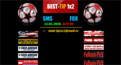 Desktop Screenshot of best-tip1x2.com